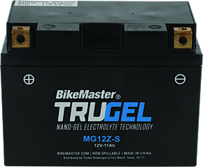 Bikemaster BikeMaster TruGel Battery - MG12Z-S - 780509