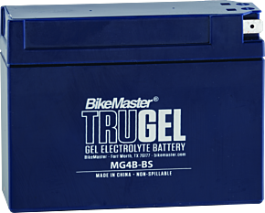 Bikemaster BikeMaster TruGel Battery - MG4B-BS - 780549