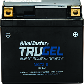 Bikemaster BikeMaster TruGel Battery - MG7Z-S - 780542