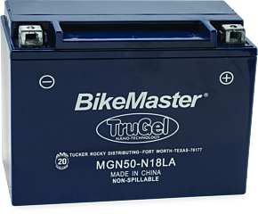 Bikemaster BikeMaster TruGel Battery - MGN50-N18LA - 780547