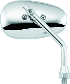 Bikemaster BikeMaster Universal Cruiser Mirror 10mm - Each -Chrome - 601142