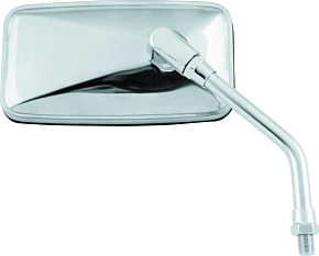 Bikemaster BikeMaster Universal Cruiser Mirror 10mm - Each - Stainless - 601125