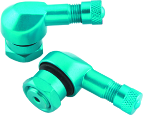 Bikemaster BikeMaster Valve Stem 2/Piece Pack Blue - 151788