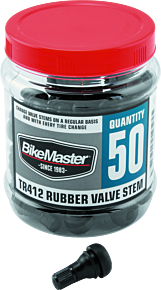 Bikemaster BikeMaster Valve Stem TR412 Rubber Tub/51 - 151411