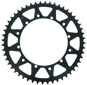 Bikemaster BikeMaster Yamaha Rear Steel Sprocket 520 52T - Black - 965204
