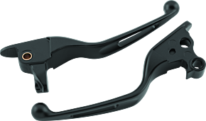 Bikers Choice Bikers Choice 08-13 FLH FLT / 08-16 FLHR Vortex Lever Set Black - 490981