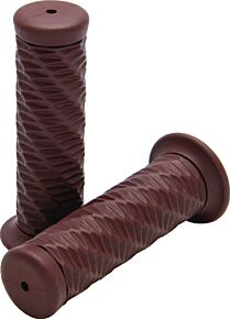 Bikers Choice Bikers Choice 1 Inch Brown Spiral Grip - 485804