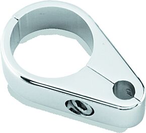 Bikers Choice Bikers Choice 1 Inch Chrome Plain Clutch Cable Clamp - 489798