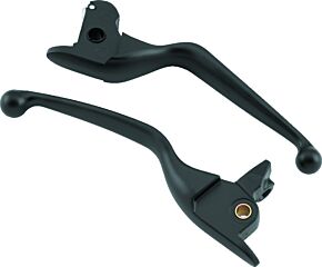 Bikers Choice Bikers Choice 14-16 FLH FLT Black Hydraulic Clutch / Brake Lever Set - 480629