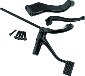 Bikers Choice Bikers Choice 14-Up Sportster 2 Inch Extended Mid Control Kit Black - 492094