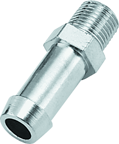 Bikers Choice Bikers Choice 1/8 NPT X 3/8 Hose Straight Oil Line Fitting Universal Custom - 492700
