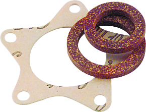 Bikers Choice Bikers Choice 37-66 Big Twin Star Hub Wheel Gasket Kit Replaces H-D 43576-35 - 492695