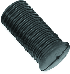 Bikers Choice Bikers Choice 48-90 Replacement Peg Rubbers Black Large Diameter Replaces H-D 50940-52T - 490351
