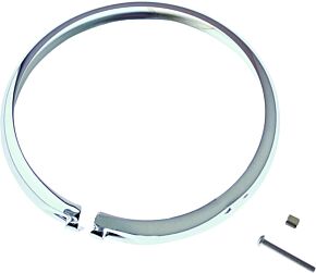 Bikers Choice Bikers Choice 5-3/4 Headlight Replacement Chrome Trim Ring - 666857
