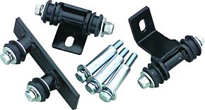 Bikers Choice Bikers Choice 58-84 FL FX Flatside Gas Tank Mounting Kit Custom - 489727