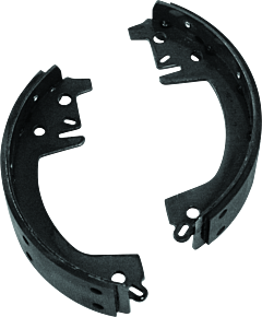 Bikers Choice Bikers Choice 63-72 FLH Rear O.E.M. Replacement Brake Shoes Replaces H-D 41801-63 Pr - 492549