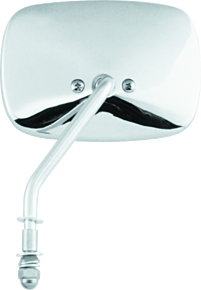 Bikers Choice Bikers Choice 65-Up Chrome 1 Piece Right Short Stem Mirror Replaces H-D 91875-82 - 490733