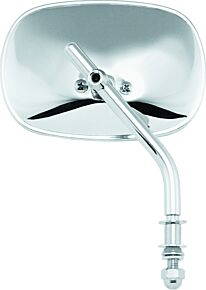 Bikers Choice Bikers Choice 65-Up Chrome Stamped Steel Mirror Replaces H-D 91869-83T - 490738