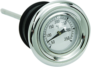 Bikers Choice Bikers Choice 70-86 FL FX 70-78 XLCH Chrome Oil Dipstick With Temp Gauge Replaces H-D 62635-79T - 492884