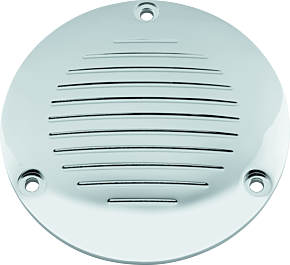 Bikers Choice Bikers Choice 70-98 Big Twin Chrome Grooved 3 Hole Derby Cover - 490826
