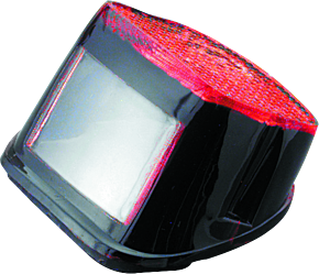 Bikers Choice Bikers Choice 73-98 Big Twin & XL Blacked Out Taillight Lens - 601602