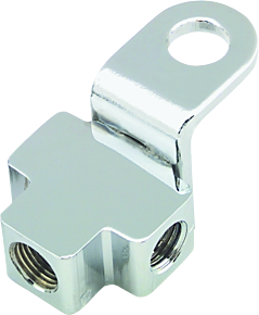 Bikers Choice Bikers Choice 77-81 FX XL Dual Disc Chrome Front Brake Tee Replaces H-D 44310-77 - 492839