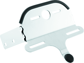 Bikers Choice Bikers Choice 80-86 FXWG 84-99 FXST Chrome Bobbed Fender Custom Taillight Bracket - 492866