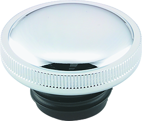 Bikers Choice Bikers Choice 83-E96 Left Side Chrome Non-Vented Screw-In Gas Cap Replaces H-D 59674-94A 61103-83 - 490436