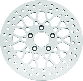 Bikers Choice Bikers Choice 84-17 Big Twin/XL Rear 11.5in Mesh Brake Rotor (Exc 08-17 Touring) - 601966