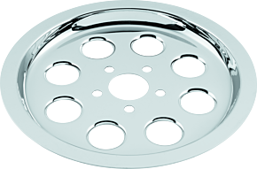 Bikers Choice Bikers Choice 84-99 Big Twin Chrome Pulley Cover 70 Tooth Replaces H-D 91733-85 - 493393