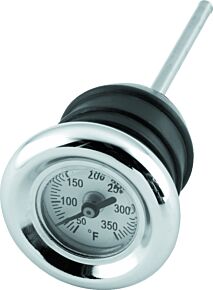 Bikers Choice Bikers Choice 84-99 Softail 82-03 XL Chrome Oil Tank Temp Gauge Replaces H-D 62688-87T 62667-87T - 490568