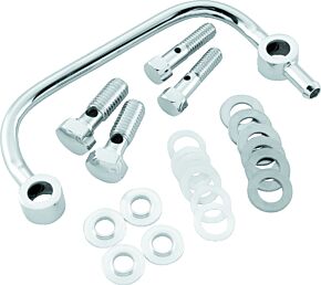 Bikers Choice Bikers Choice 93-06 Big Twin Chrome Head Breather Kit - 482723