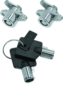 Bikers Choice Bikers Choice 93-13 Touring Hard Bag Saddlebag Lock Set Pr - 491989