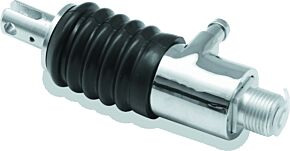 Bikers Choice Bikers Choice 97-98 FLH/FLT Chrome Rear Master Cylinder Replaces H-D 41755-97 - 601819