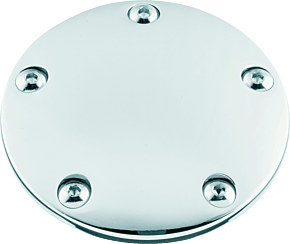 Bikers Choice Bikers Choice 99-17 Twin Cam Chrome Domed Ignition Cover - 495532