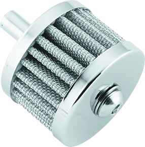 Bikers Choice Bikers Choice Chrome 3/8 Inch Breather Filter With Bolt - 489894
