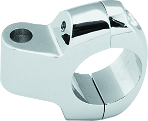 Bikers Choice Bikers Choice Chrome Custom Mirror Clamp For 1 Inch Bar Universal - 492958