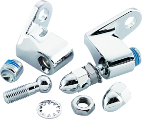 Bikers Choice Bikers Choice Chrome Front Turn Signal Mounting Kit Universal Custom - 493217