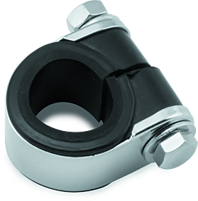 Bikers Choice Bikers Choice Chrome Handlebar Gauge Clamp Universal Custom - 666761