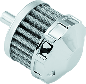 Bikers Choice Bikers Choice Chrome Replacement Breather Filter 3/8 Hose Custom - 491259