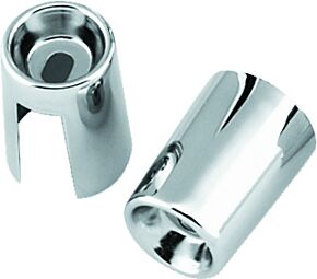 Bikers Choice Bikers Choice Chrome Shock Absorber Stud Covers - 490830