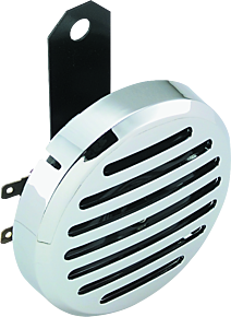 Bikers Choice Bikers Choice Chrome Slotted Custom Electric Horn 12 Volt Universal - 490538