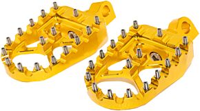 Bikers Choice Bikers Choice Male Mount BMX Style Gold Footpegs Pr - 485216