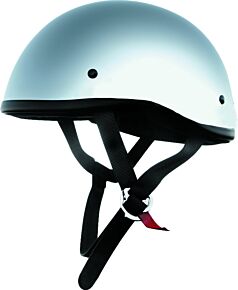 Bikers Choice Bikers Choice Original Helmet, Chrome, XS - 646620