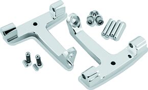 Bikers Choice Bikers Choice Passenger Floorboard T-Brackets Chrome - 488720