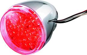 Bikers Choice Bikers Choice Plain Lens Dual Circuit-Red - 493235