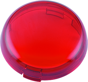 Bikers Choice Bikers Choice Red Replacement Bullet Turn Signal Lens - 489941