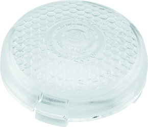 Bikers Choice Bikers Choice Replacement Honeycomb Clear Lens For LED Bullet Turn Signal - 489868