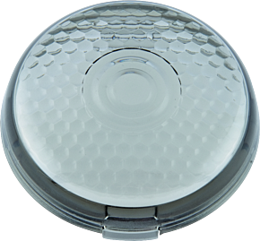 Bikers Choice Bikers Choice Replacement Honeycomb Smoke Lens For LED Bullet Turn Signal - 489869