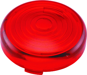 Bikers Choice Bikers Choice Replacement Red Lens For LED Bullet Turn Signal - 489863